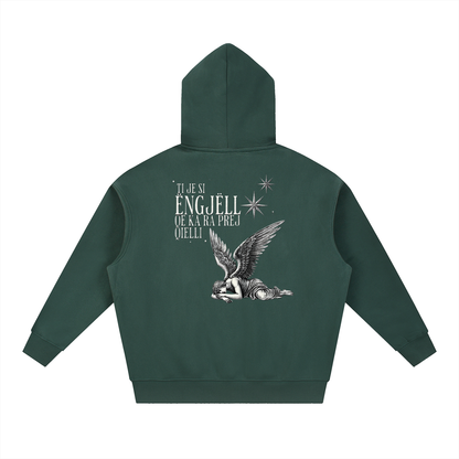 Ëngjëll Oversized Boxy Fit Fleece Hoodie