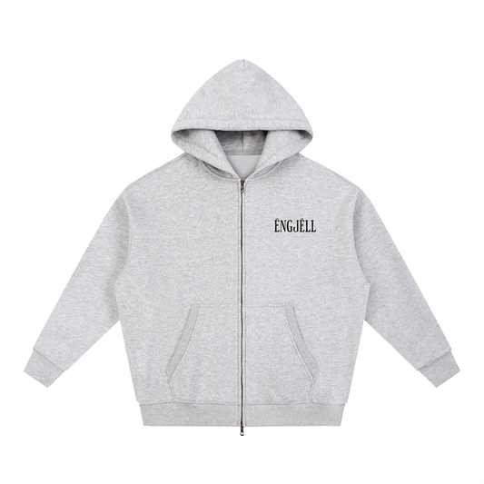 Ëngjëll Oversized Fleece Boxy Hoodie