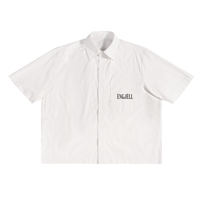 Ëngjëll Oversized Vertical Stripe Boxy Shirt