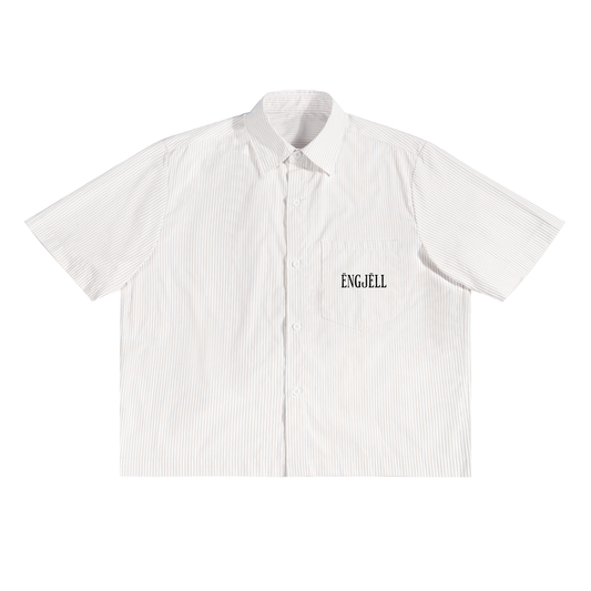 Ëngjëll Oversized Vertical Stripe Boxy Shirt