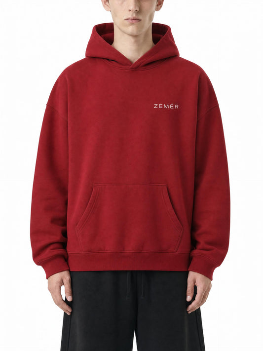 Zemër oversize Hoodie