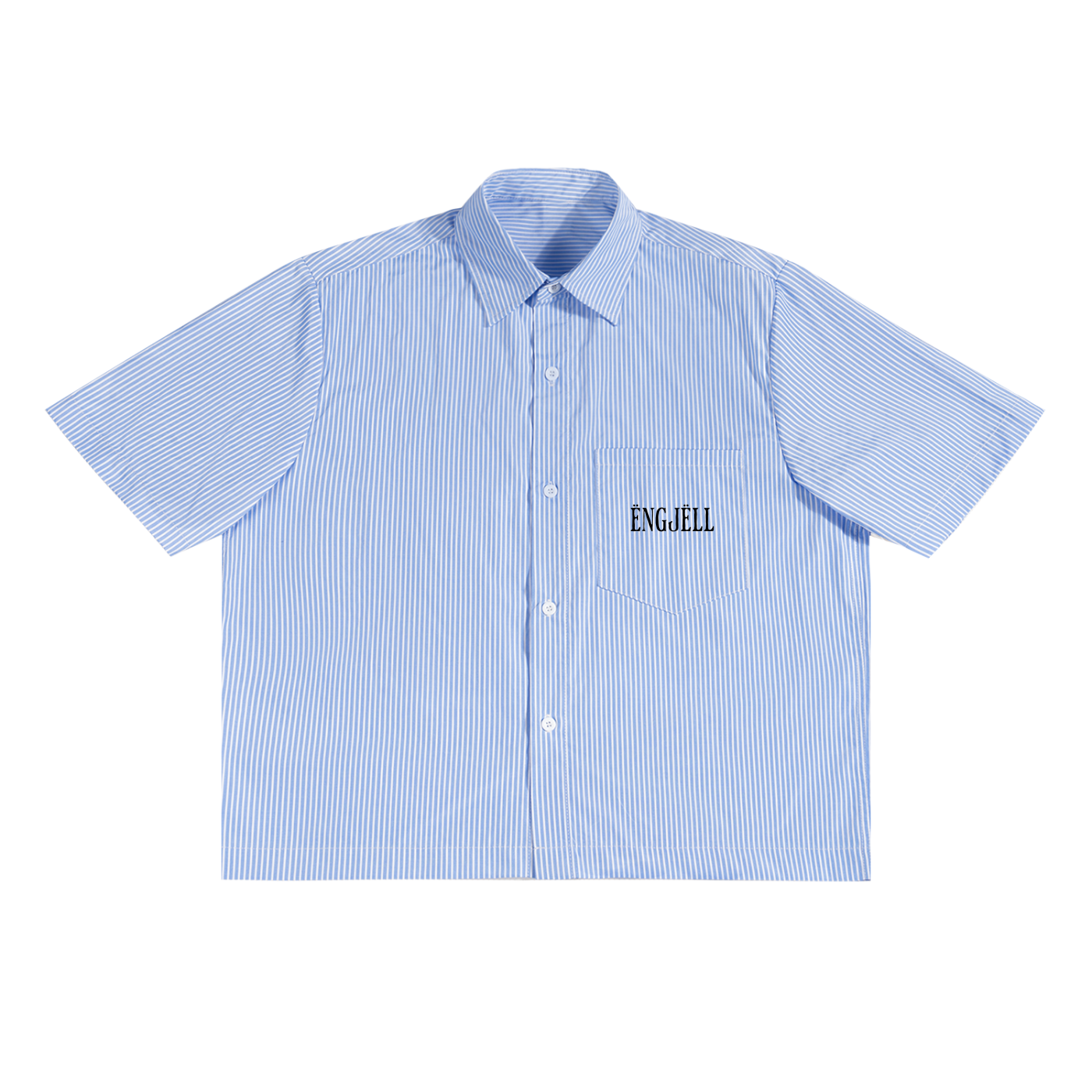 Ëngjëll Oversized Vertical Stripe Boxy Shirt