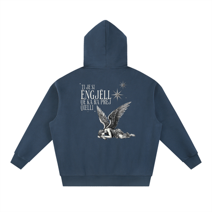 Ëngjëll Oversized Boxy Fit Fleece Hoodie