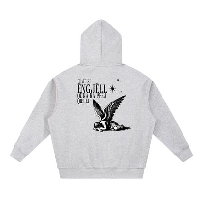 Ëngjëll Oversized Boxy Fit Fleece Hoodie