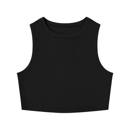 Ëngjëll Tight Crewneck Crop Tank Top